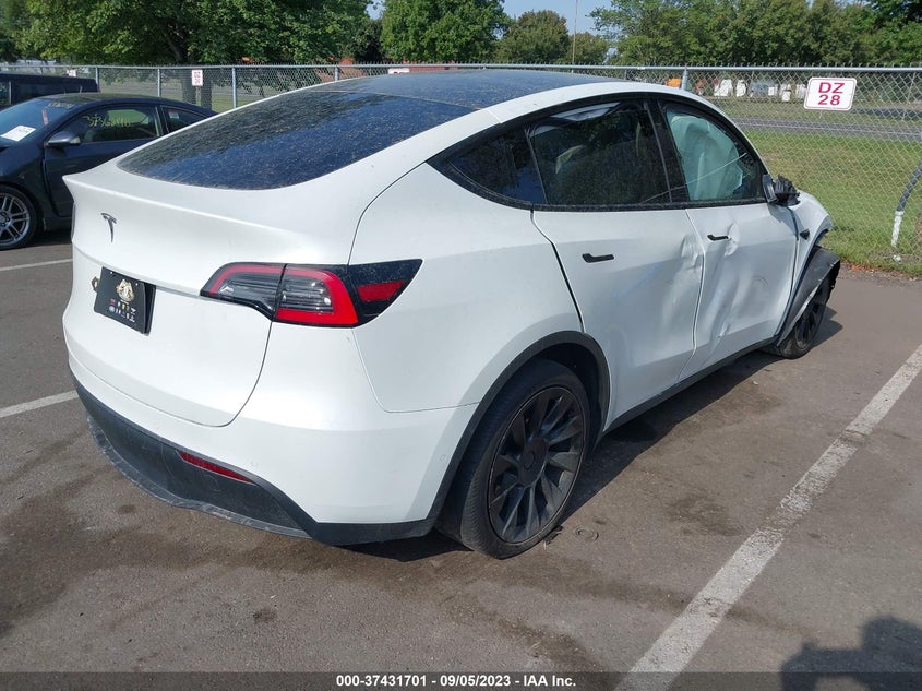 VIN 5YJYGDEE6LF049008 2020 TESLA MODEL Y