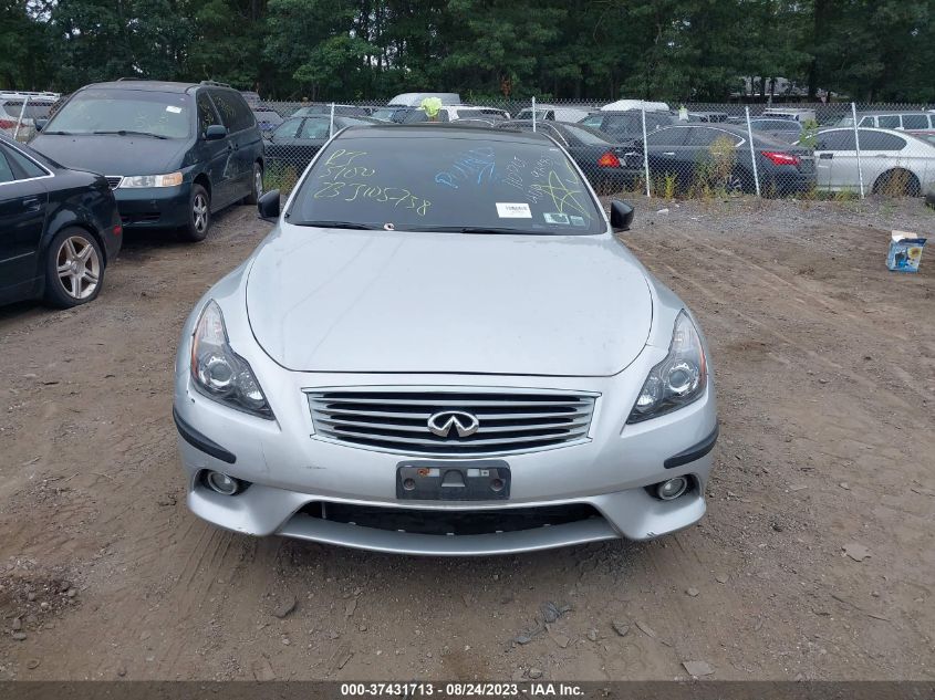 2014 INFINITI Q60 COUPE - JN1CV6EL0EM130738