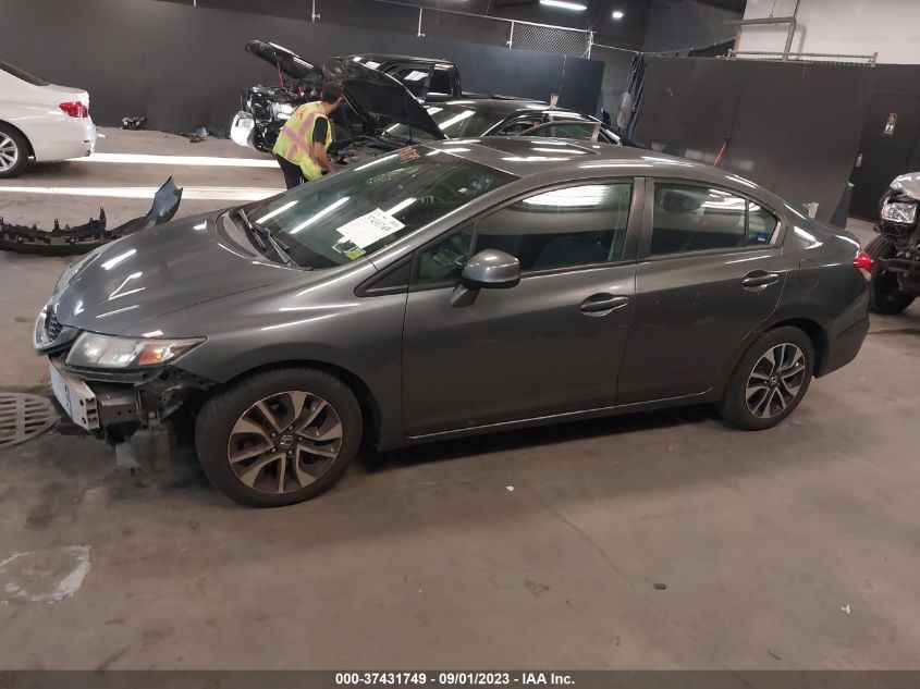 2013 HONDA CIVIC SDN EX - 19XFB2F89DE288157