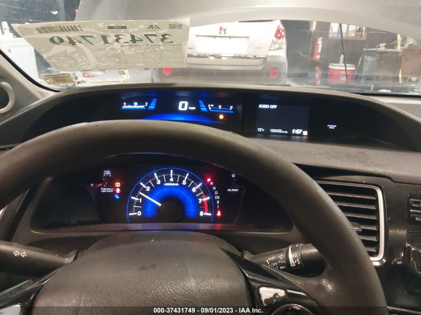 2013 HONDA CIVIC SDN EX - 19XFB2F89DE288157