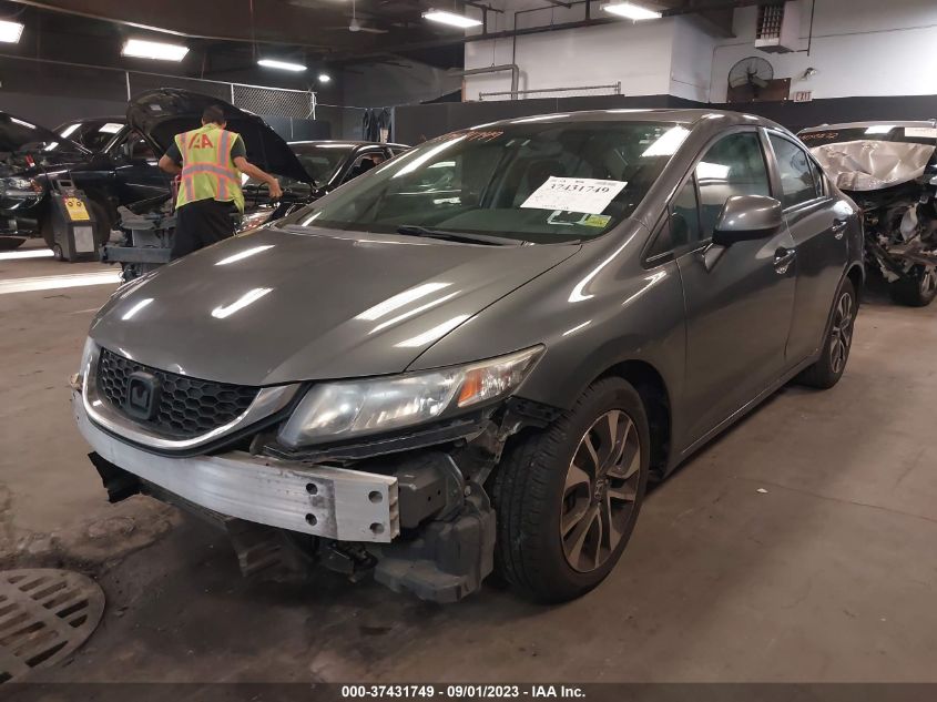 2013 HONDA CIVIC SDN EX - 19XFB2F89DE288157
