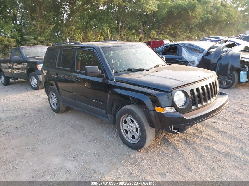 2016 JEEP PATRIOT SPORT - 1C4NJPBA0GD664836
