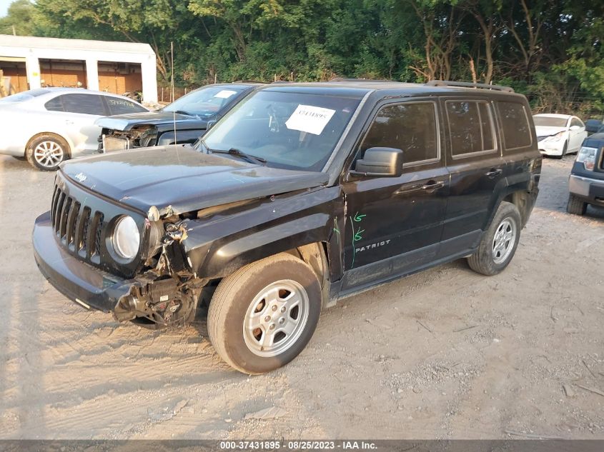 2016 JEEP PATRIOT SPORT - 1C4NJPBA0GD664836