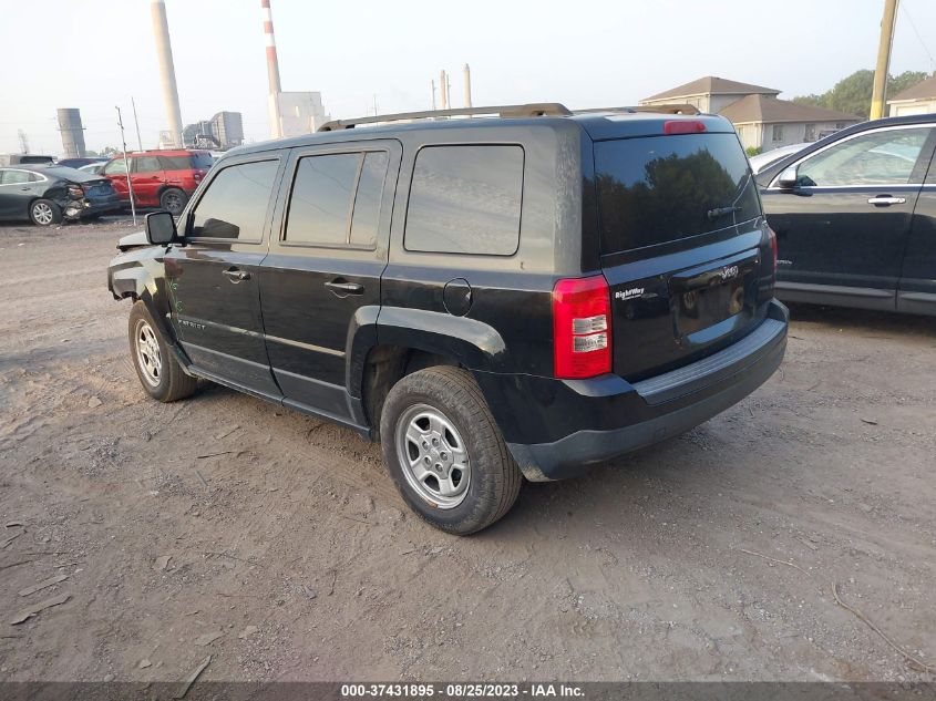 2016 JEEP PATRIOT SPORT - 1C4NJPBA0GD664836