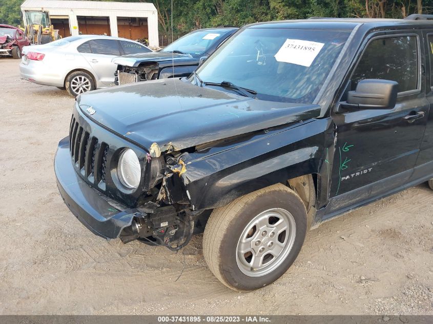 2016 JEEP PATRIOT SPORT - 1C4NJPBA0GD664836