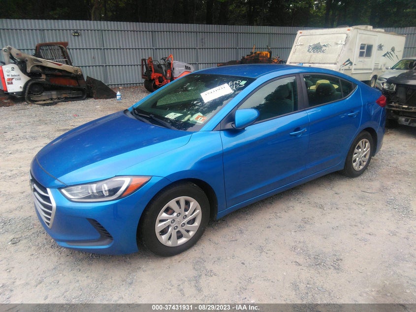 VIN 5NPD74LF2HH068450 2017 HYUNDAI ELANTRA SE