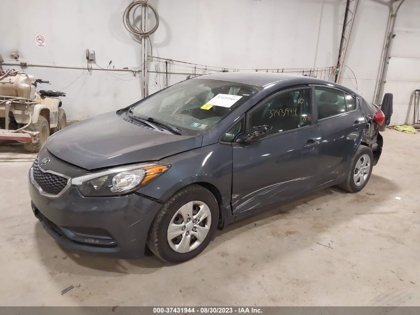 2016 KIA FORTE LX - KNAFK4A62G5614783