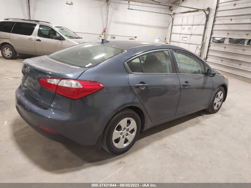 2016 KIA FORTE LX - KNAFK4A62G5614783