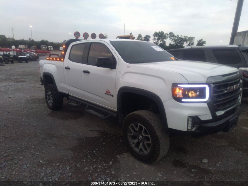 1GTG6FEN8M1250977 GMC CANYON 4WD AT4 W/LEATHER 2021