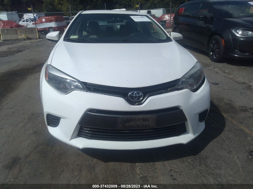 2016 TOYOTA COROLLA LE - 2T1BURHE6GC490736