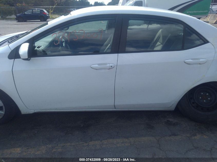 2016 TOYOTA COROLLA LE - 2T1BURHE6GC490736