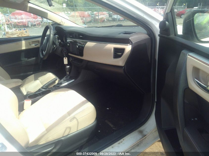 2016 TOYOTA COROLLA LE - 2T1BURHE6GC490736