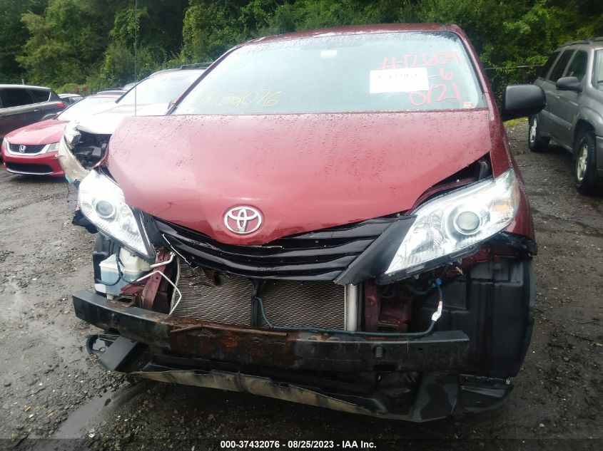 2013 TOYOTA SIENNA L - 5TDZK3DC8DS349577