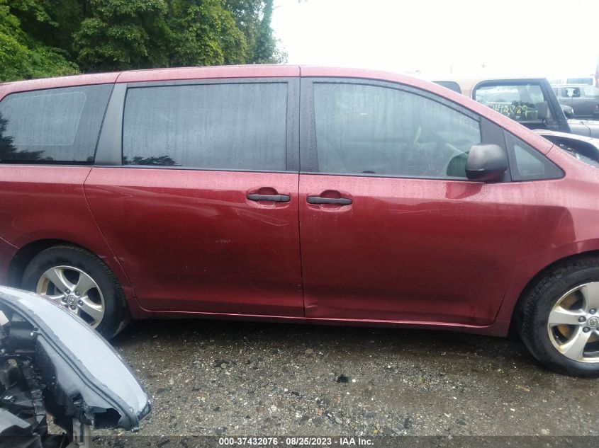 2013 TOYOTA SIENNA L - 5TDZK3DC8DS349577