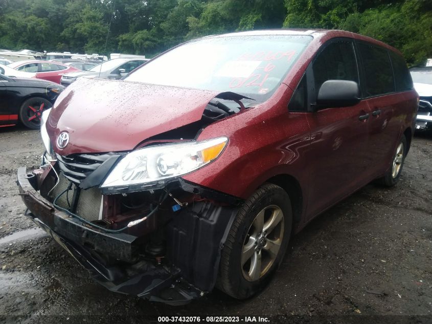 2013 TOYOTA SIENNA L - 5TDZK3DC8DS349577