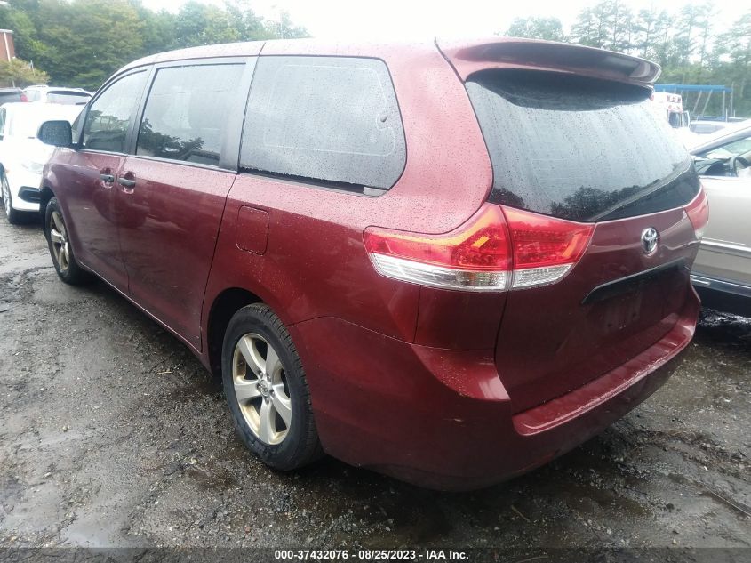 2013 TOYOTA SIENNA L - 5TDZK3DC8DS349577