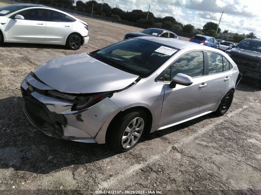 2022 TOYOTA COROLLA LE - JTDEPMAE7N3021047
