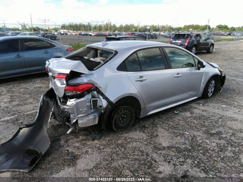 2022 TOYOTA COROLLA LE - JTDEPMAE7N3021047