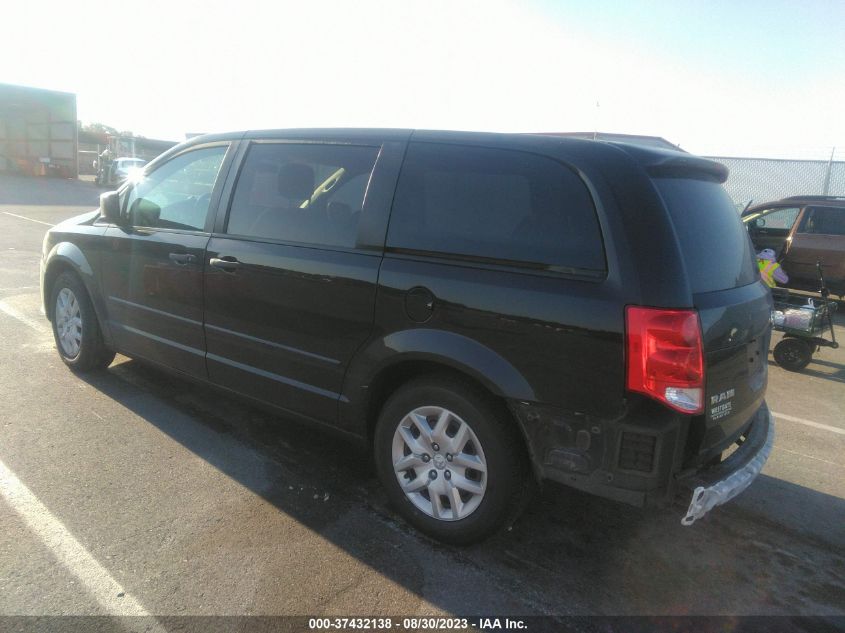 2014 RAM CARGO VAN TRADESMAN 2C4JRGAG5ER181169