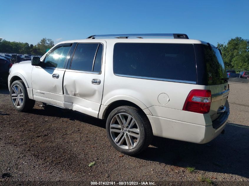 2017 FORD EXPEDITION EL PLATINUM - 1FMJK1MT7HEA34567