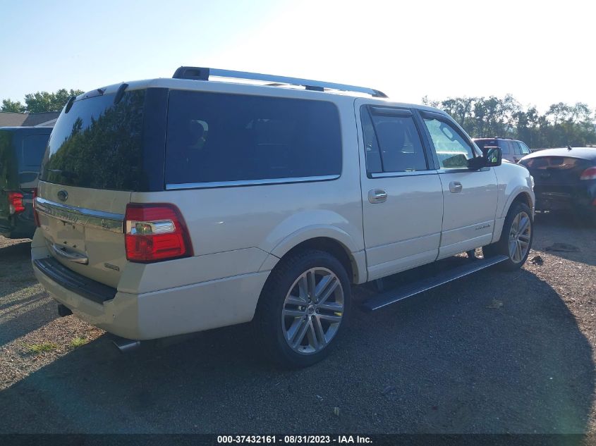 2017 FORD EXPEDITION EL PLATINUM - 1FMJK1MT7HEA34567