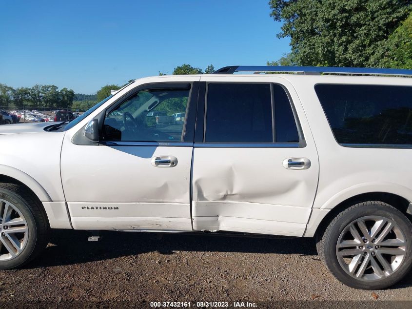 2017 FORD EXPEDITION EL PLATINUM - 1FMJK1MT7HEA34567