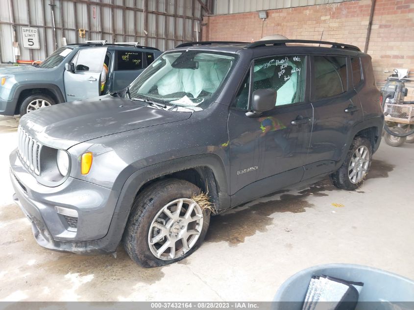 2022 JEEP RENEGADE LATITUDE - ZACNJDB18NPN59696