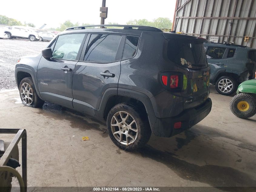2022 JEEP RENEGADE LATITUDE - ZACNJDB18NPN59696