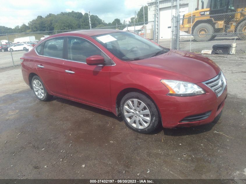 2013 NISSAN SENTRA SV - 3N1AB7APXDL743540