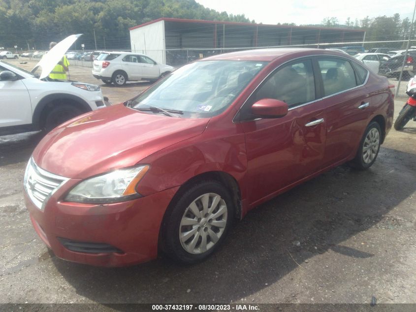 2013 NISSAN SENTRA SV - 3N1AB7APXDL743540