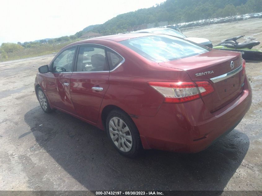 2013 NISSAN SENTRA SV - 3N1AB7APXDL743540