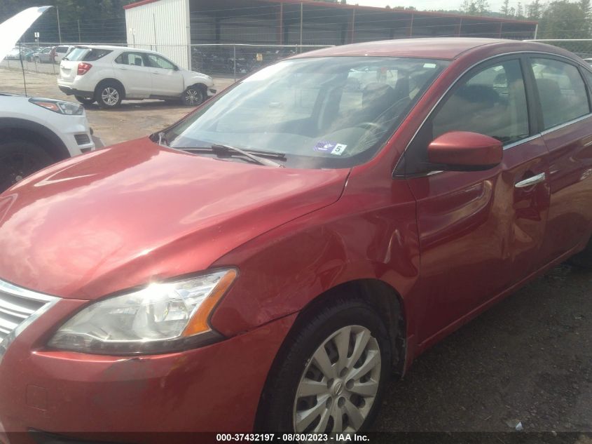 2013 NISSAN SENTRA SV - 3N1AB7APXDL743540