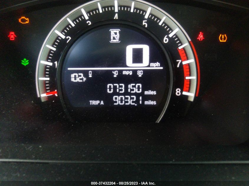 2018 HONDA CIVIC HATCHBACK SPORT - SHHFK7H47JU405911