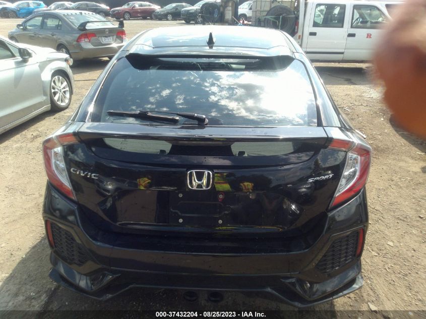 2018 HONDA CIVIC HATCHBACK SPORT - SHHFK7H47JU405911