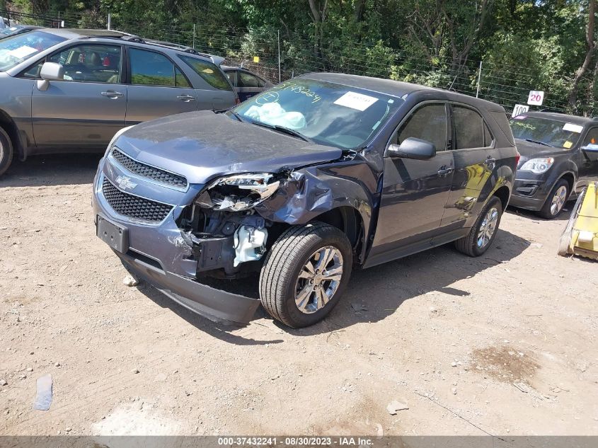 2013 CHEVROLET EQUINOX LS - 2GNALBEK7D6161984