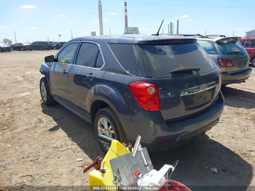 2013 CHEVROLET EQUINOX LS - 2GNALBEK7D6161984