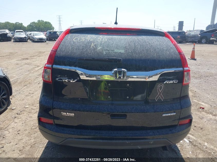 2016 HONDA CR-V SE - 5J6RM4H4XGL039286