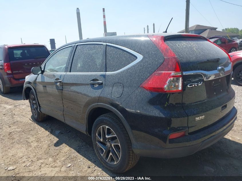 2016 HONDA CR-V SE - 5J6RM4H4XGL039286
