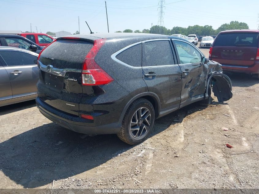2016 HONDA CR-V SE - 5J6RM4H4XGL039286