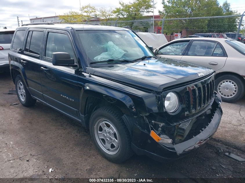 2017 JEEP PATRIOT SPORT - 1C4NJPBA9HD115332