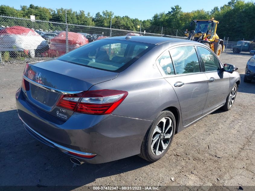 2016 HONDA ACCORD SEDAN EX-L - 1HGCR3F86GA023029