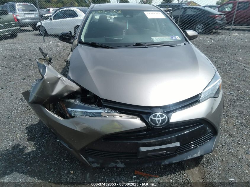 2017 TOYOTA COROLLA L/LE/XLE/SE - 2T1BURHE8HC938394