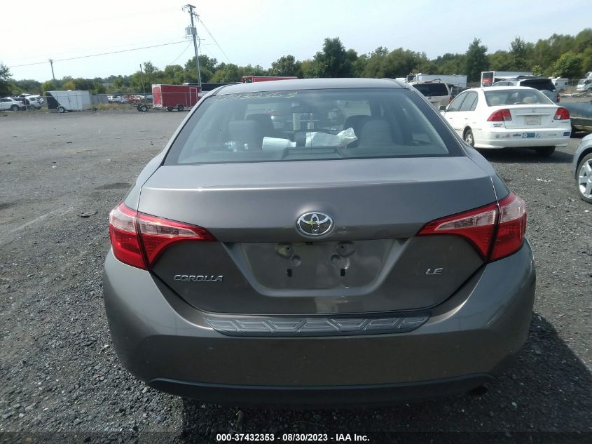2017 TOYOTA COROLLA L/LE/XLE/SE - 2T1BURHE8HC938394