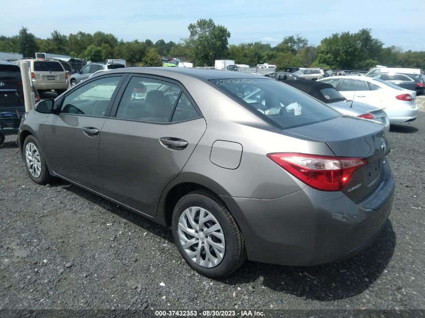 2017 TOYOTA COROLLA L/LE/XLE/SE - 2T1BURHE8HC938394
