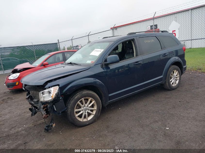 2015 DODGE JOURNEY SXT - 3C4PDDBG2FT601166