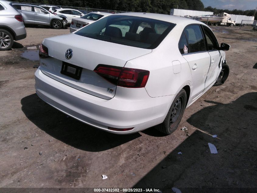 2017 VOLKSWAGEN JETTA 1.4T S - 3VW2B7AJ4HM387080