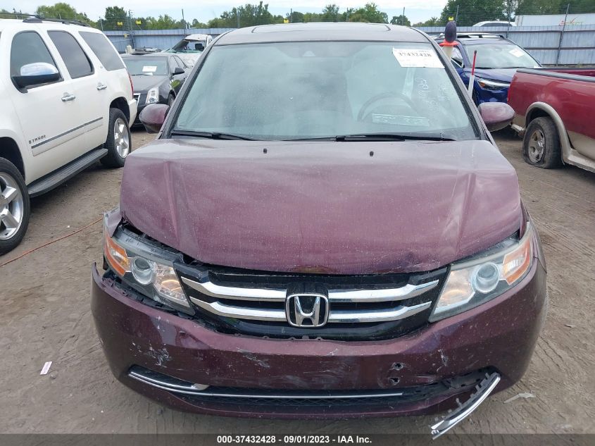 2015 HONDA ODYSSEY EX-L - 5FNRL5H66FB083996