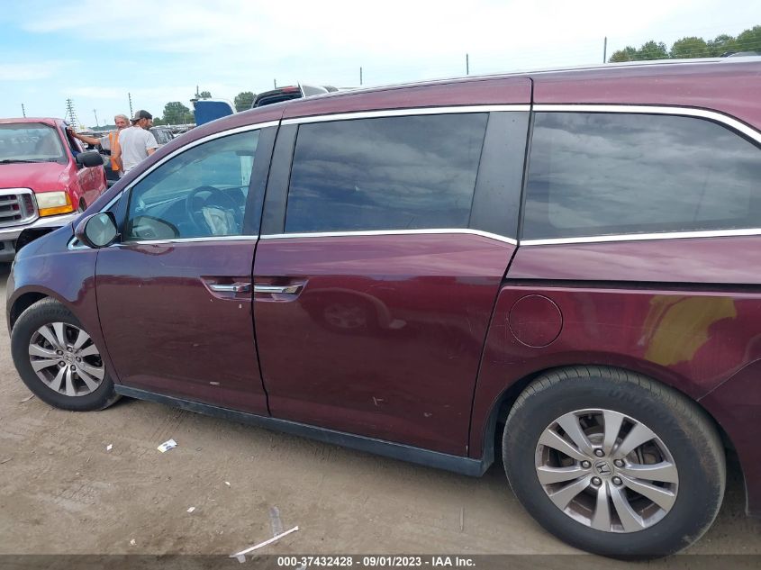 2015 HONDA ODYSSEY EX-L - 5FNRL5H66FB083996