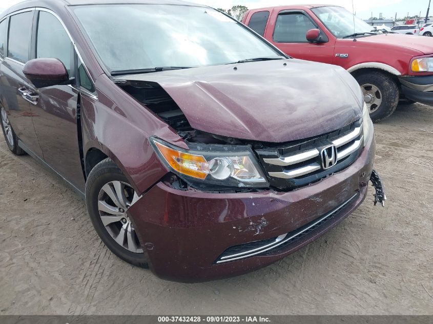 2015 HONDA ODYSSEY EX-L - 5FNRL5H66FB083996
