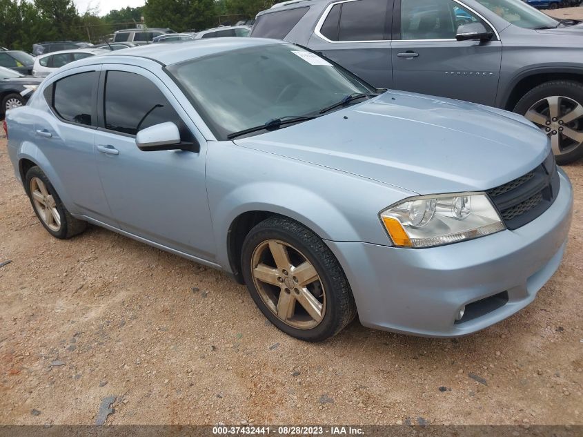 2013 DODGE AVENGER SXT - 1C3CDZCB6DN680342